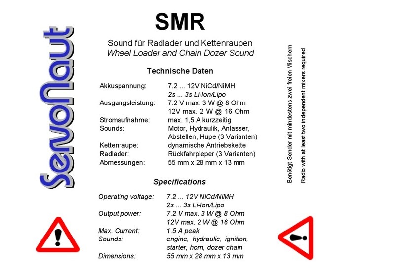 Servonaut SMR manual