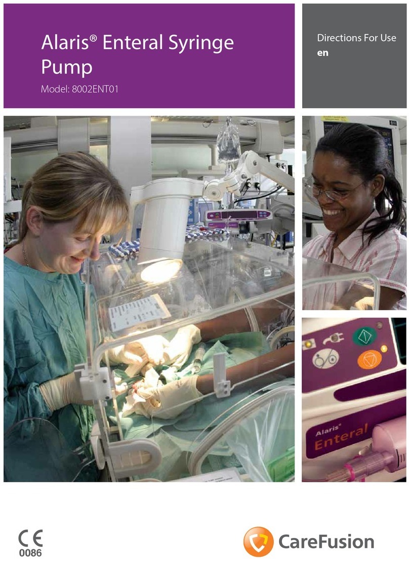 Care Fusion Alaris Directions for use