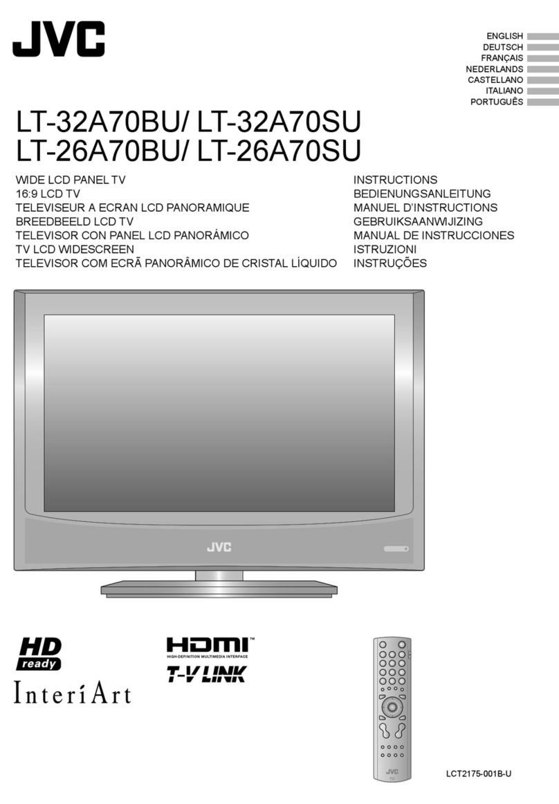 JVC LT-32A70BU User manual
