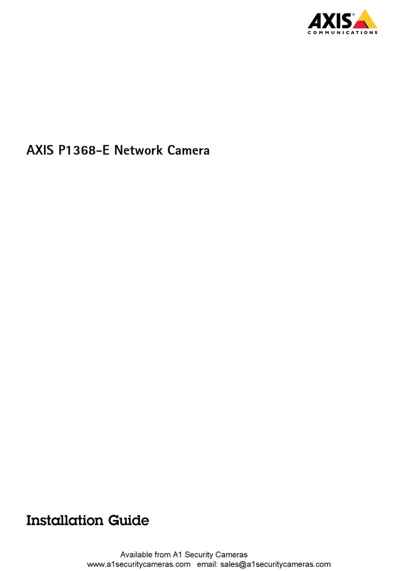 Axis P1368-E installation guide