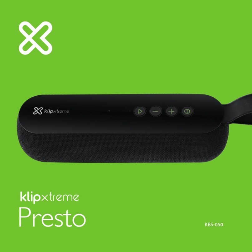 Klip Xtreme Presto manual