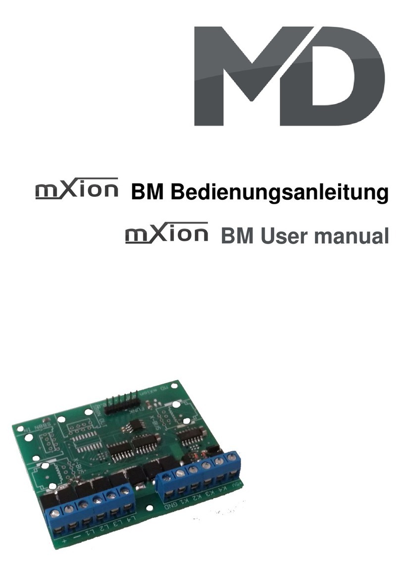 MD mXion BM user manual