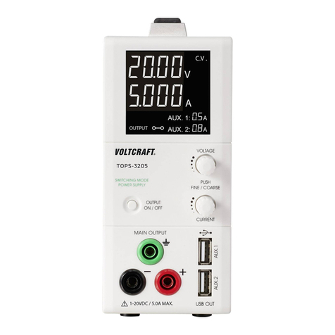 VOLTCRAFT TOPS-3205 User manual