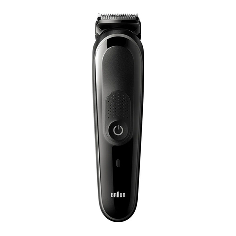Braun MGK 3240 User manual Braun MGK 3240 User manual