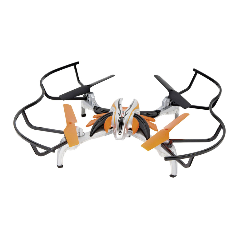Carrera RC Quadrocopter Guidro Assembly and operating instructions