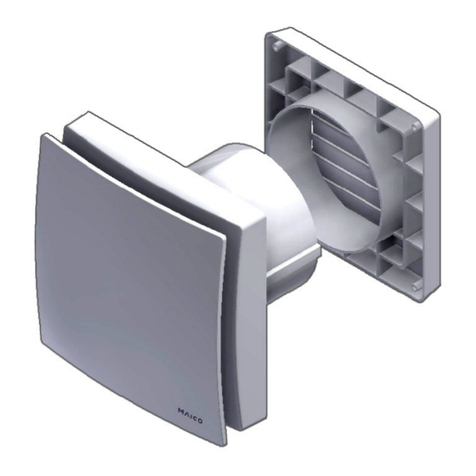 Maico AKE 150 Mounting and operating instructions