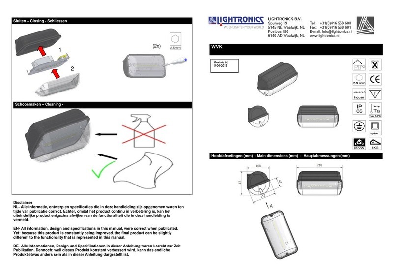 Lightronics WVK manual