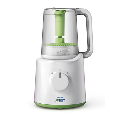 Philips AVENT AVENT SCF870 User manual