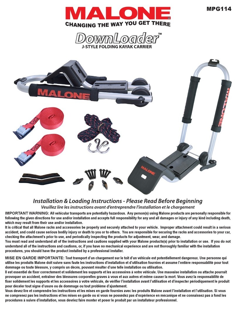 Malone DownLoader MPG114 User manual