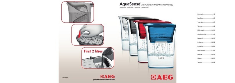 AEG AquaSense manual AEG AquaSense manual