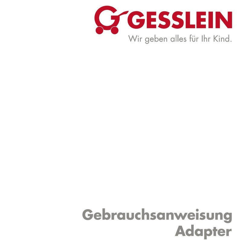 Gesslein F Series operating instructions