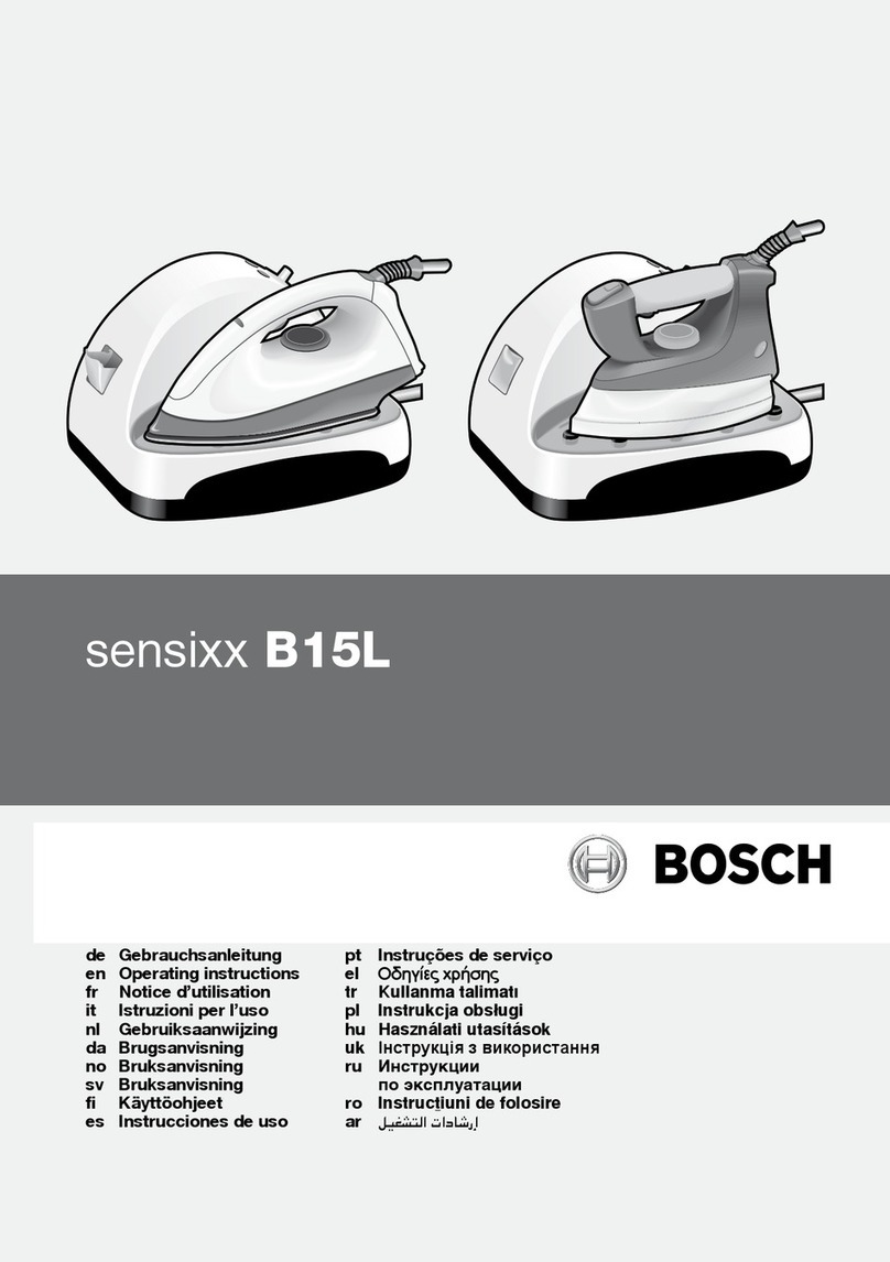 Bosch Sensixx B15L User manual