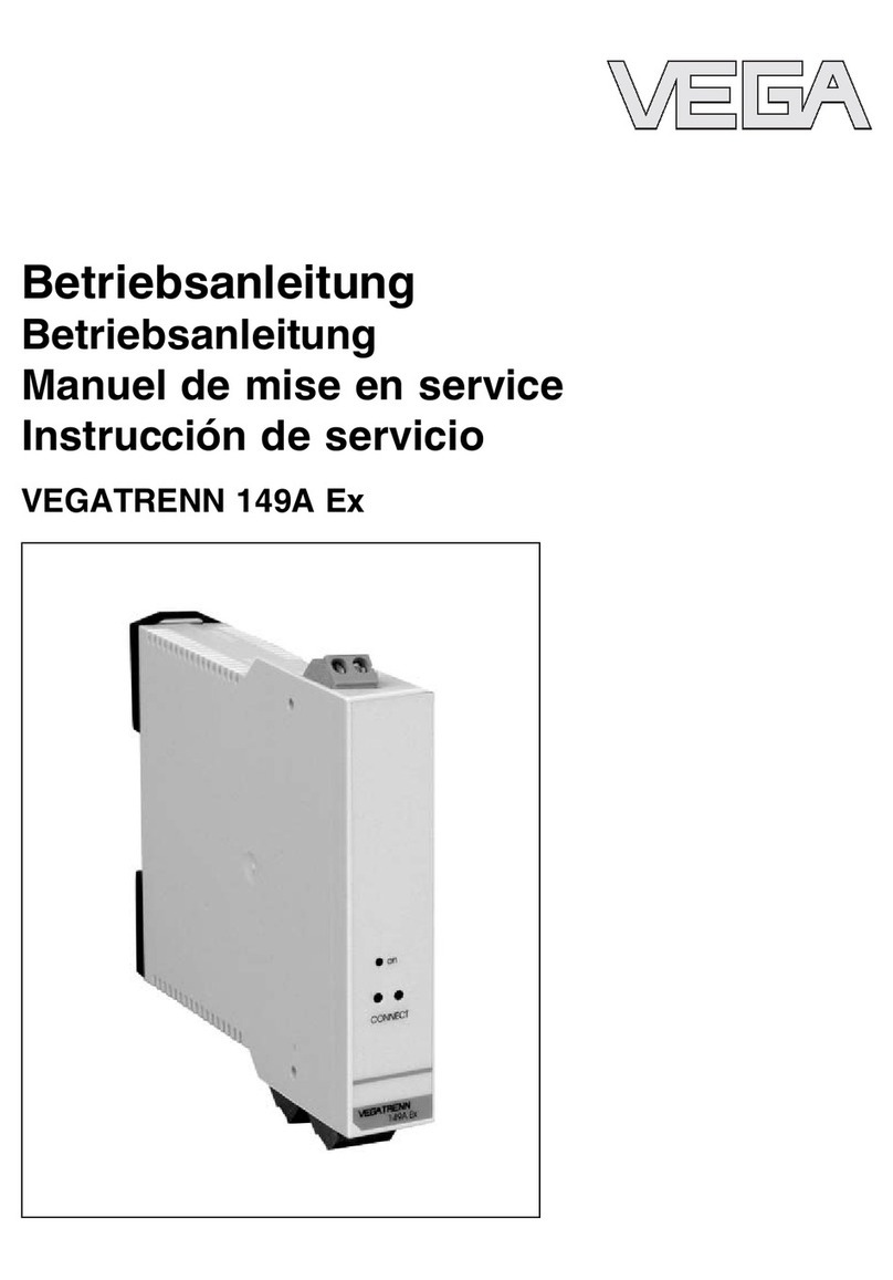 Vega VEGATRENN 149A EX manual
