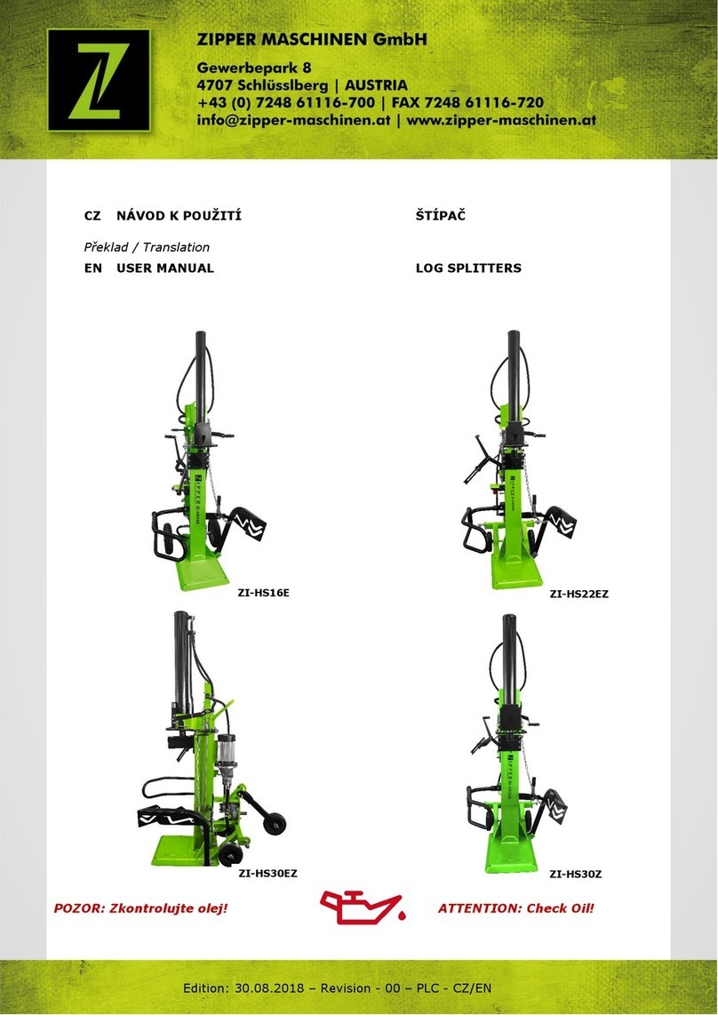 Z.I.P.P.ER MASCHINEN ZI-HS16E user manual
