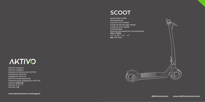AKTIVO SCOOT User manual