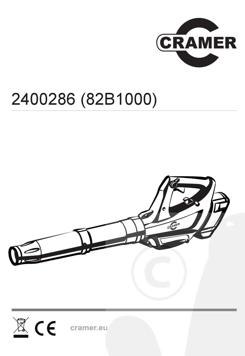 Cramer 82B1000 User manual