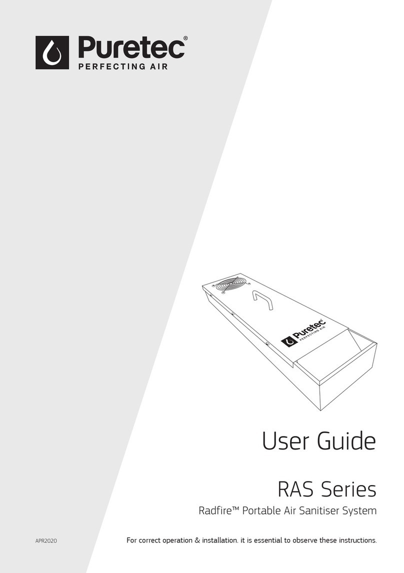 Puretec Radfire RAS Series user guide