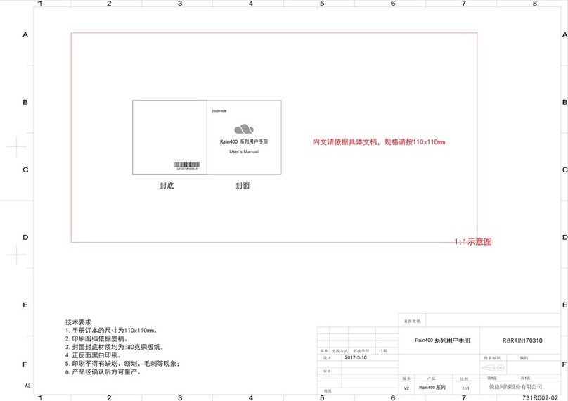 Ruijie Networks Rain400 Series manual