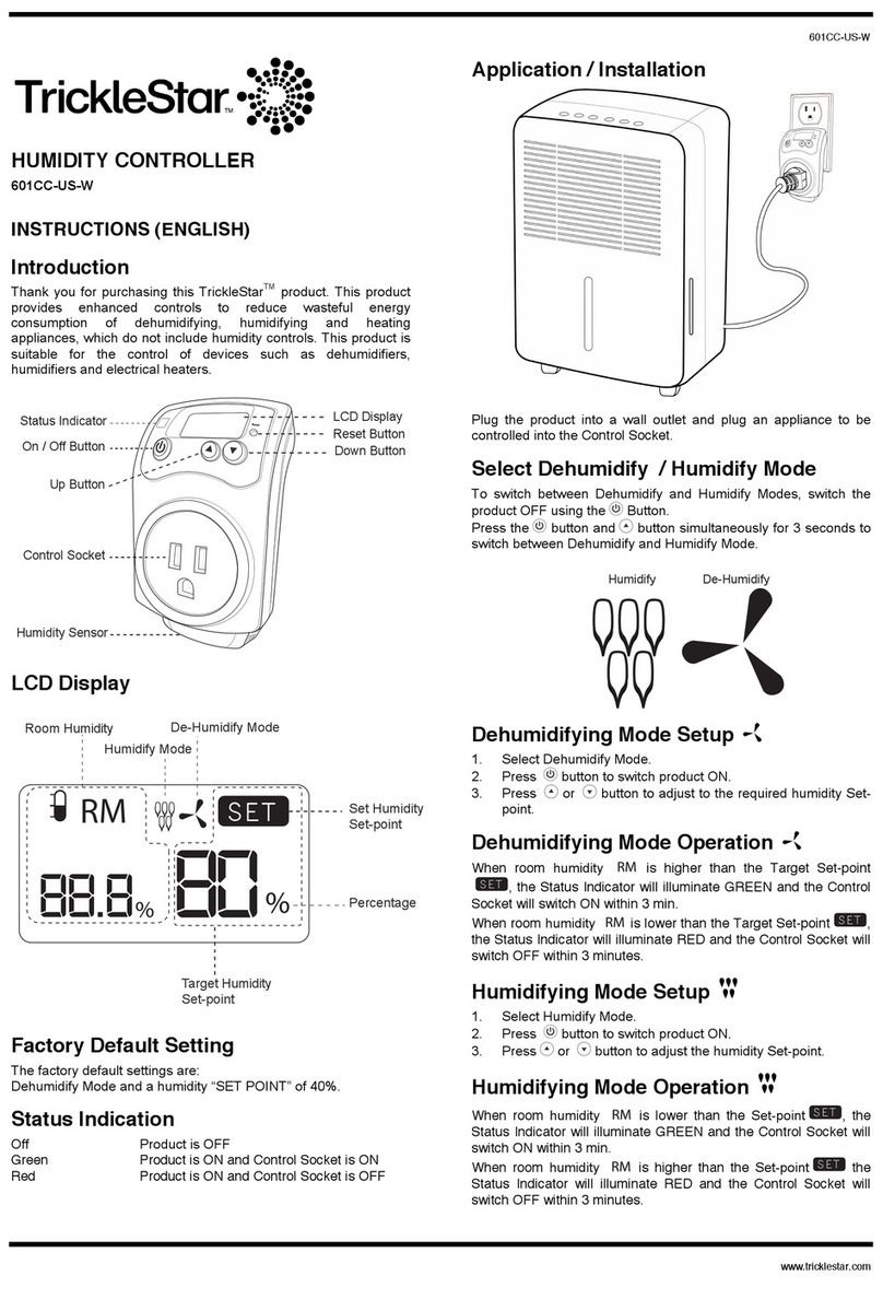 TrickleStar 601CC-US-W instructions