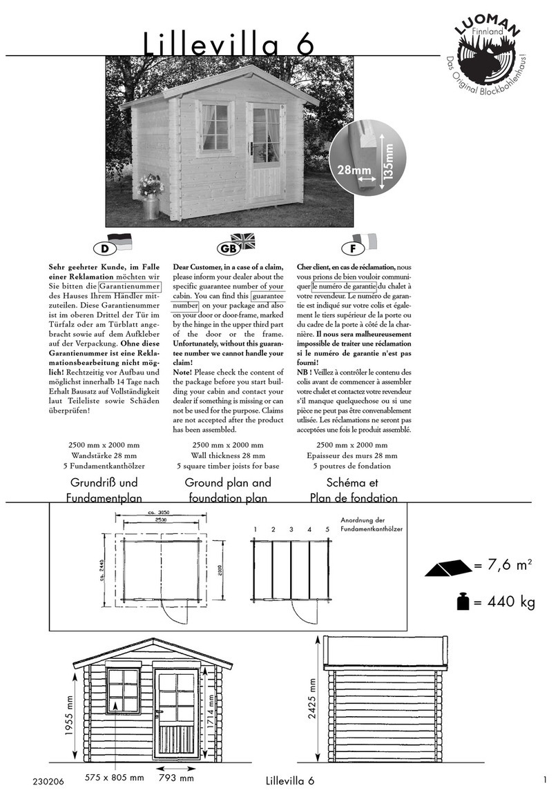 Luoman Lillevilla 6 User manual