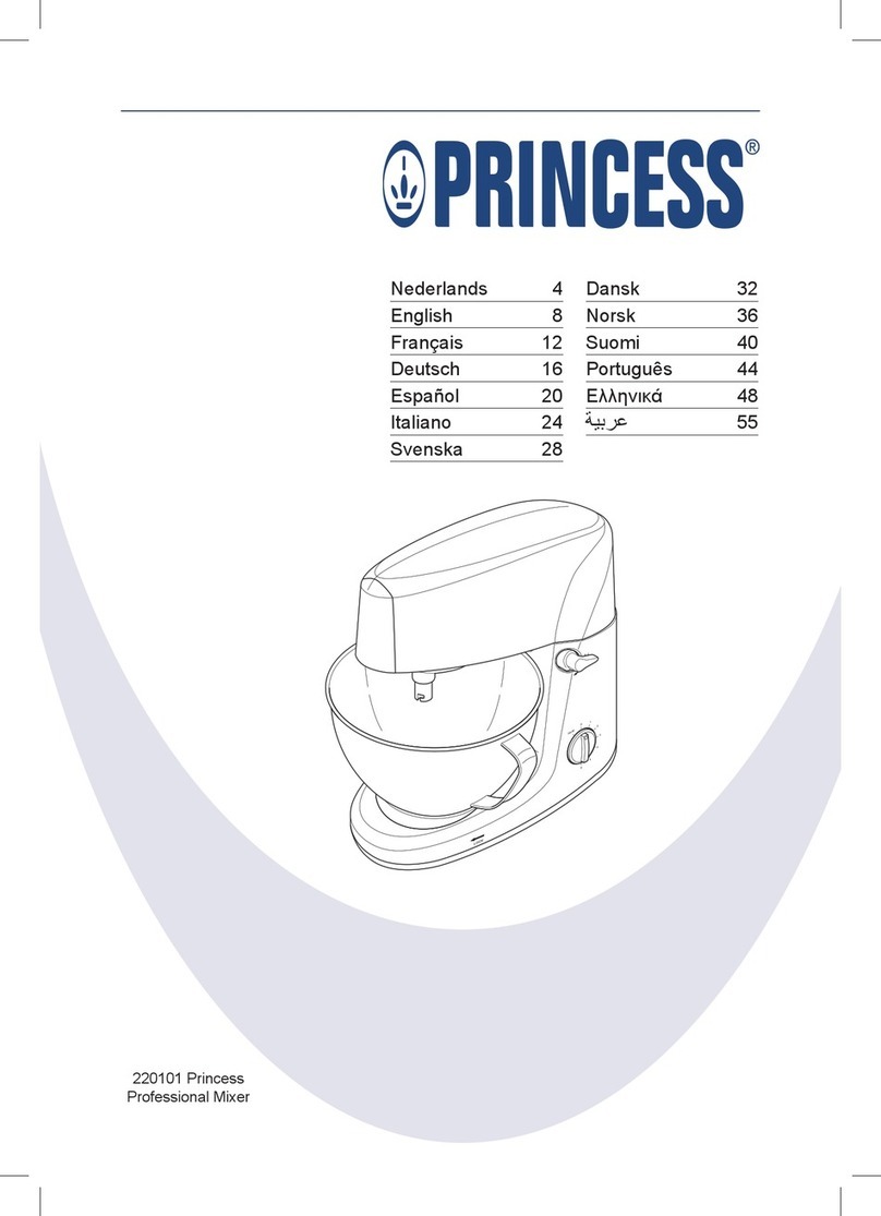 Princess 220101 manual