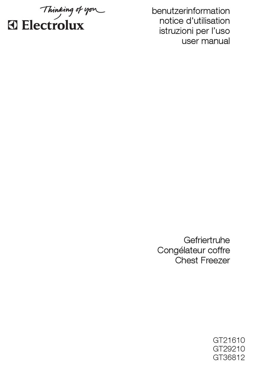 Electrolux GT21610 User manual