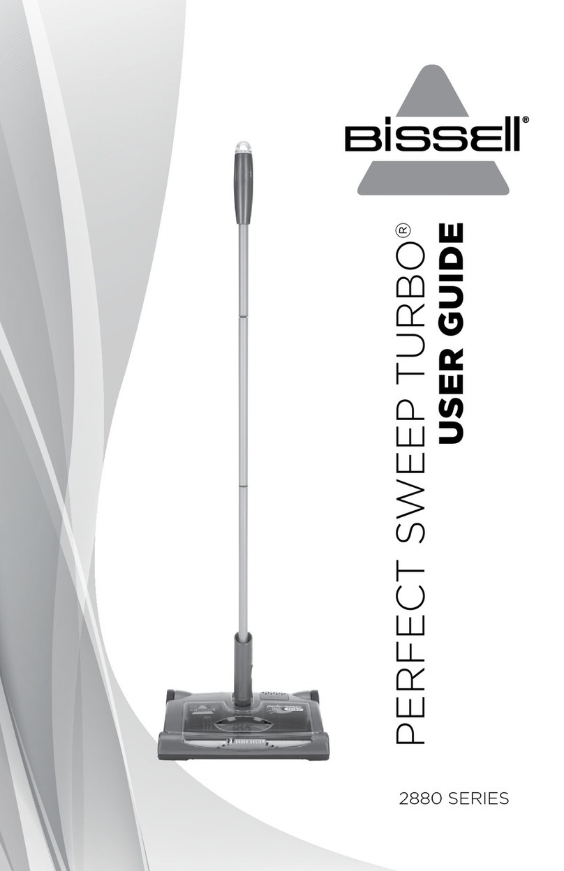 Bissell Perfect sweep turbo 2880 SERIES user guide