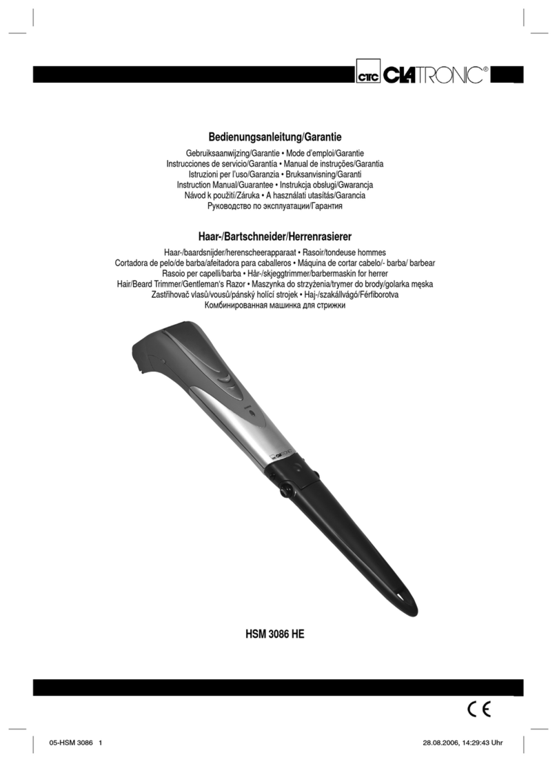Clatronic HSM 3086 HE instruction manual