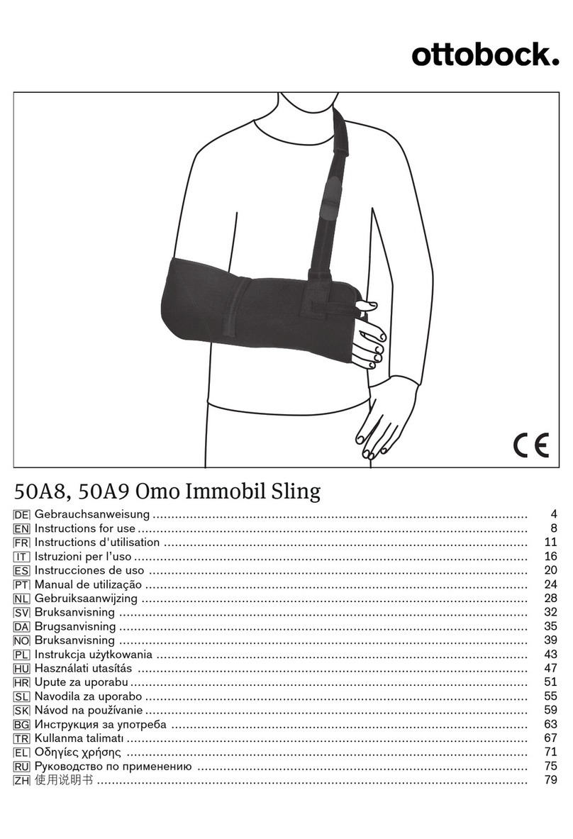 Otto Bock Omo Immobil Sling User manual