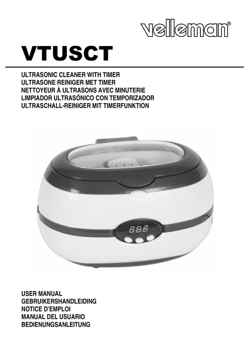 Velleman VTUSCT User manual