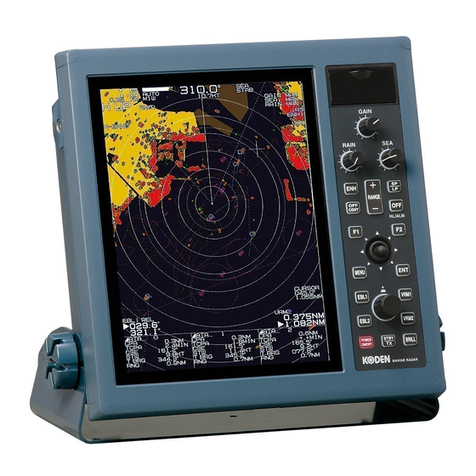 Koden MDC-2200 series installation manual