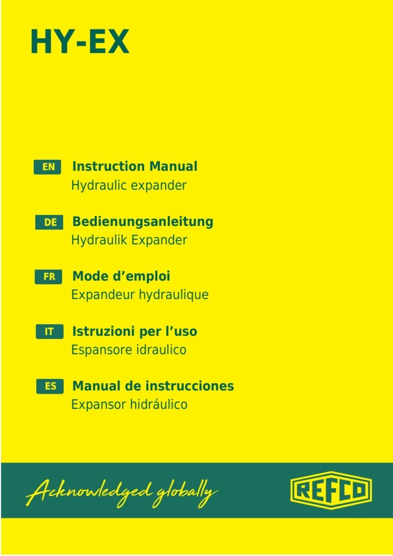 Refco HY-EX Series instruction manual