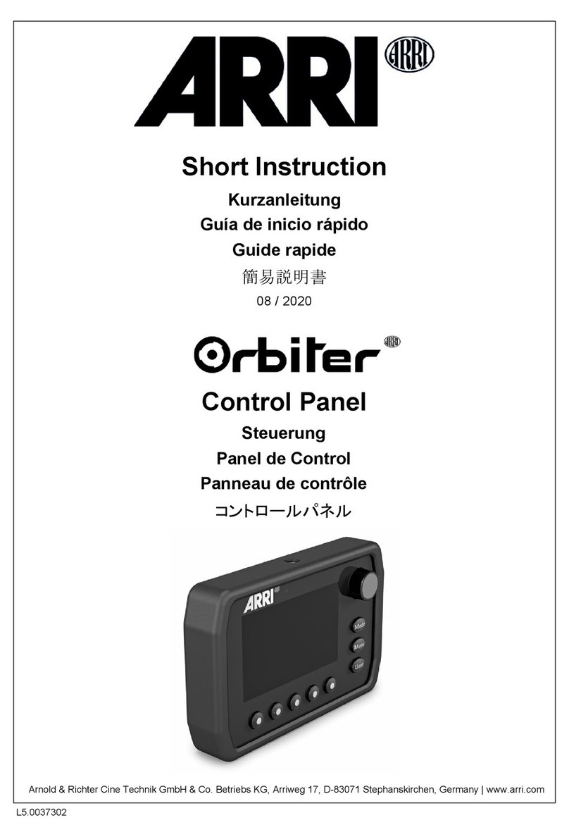 ARRI Orbiter Short Instruction
