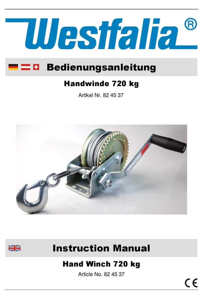 Westfalia 82 45 37 instruction manual