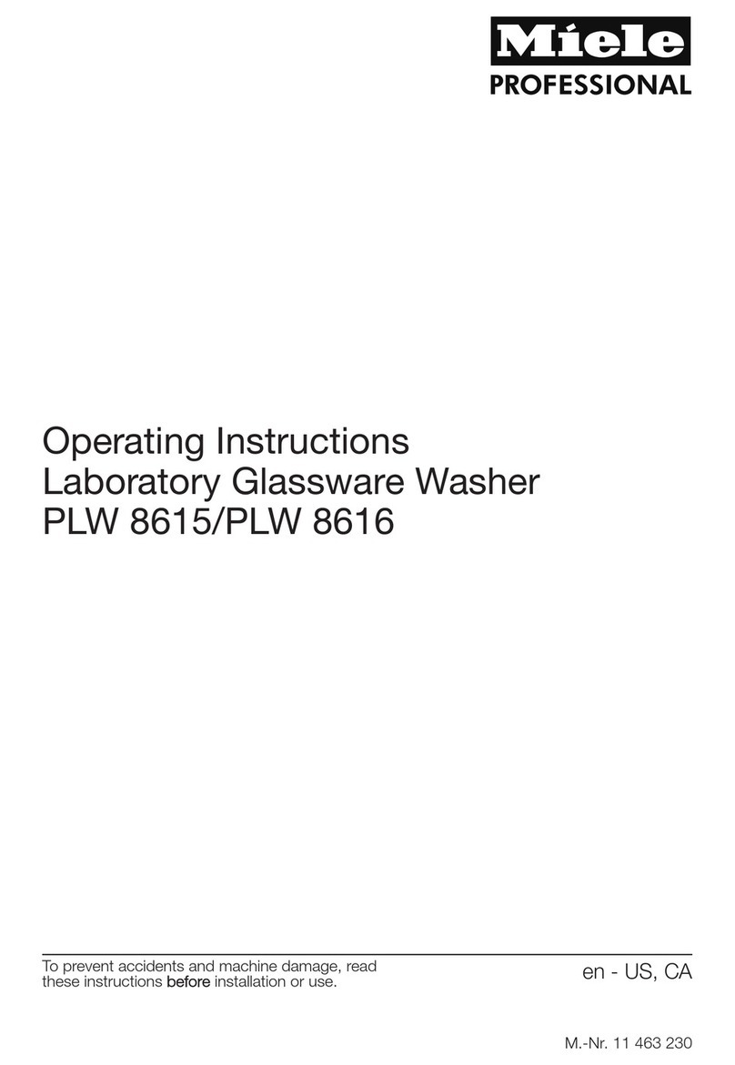 Miele PLW 8615 User manual Miele PLW 8615 User manual