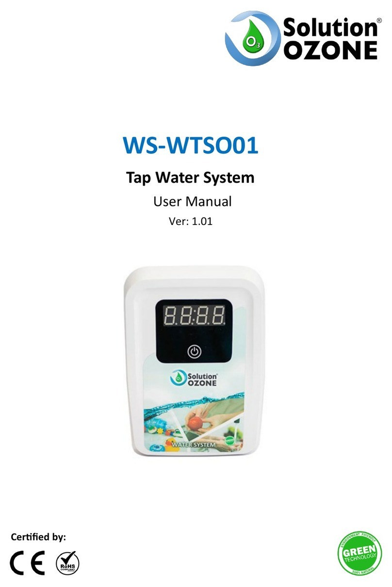 Solution Ozone WS-WTSO01 user manual Solution Ozone WS-WTSO01 user manual