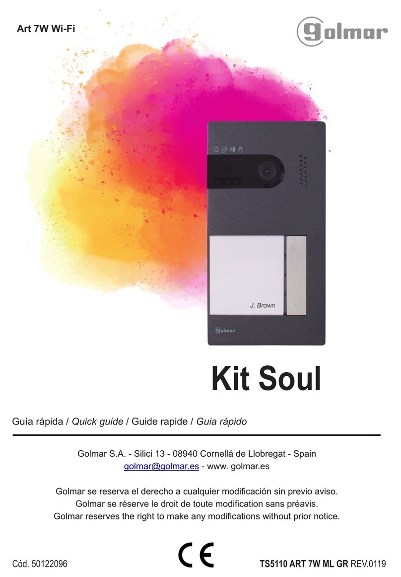 golmar Soul kit User manual