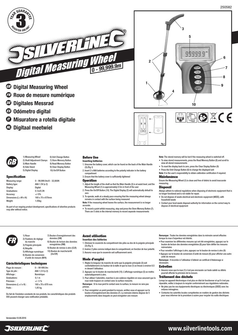 Silverline 250582 quick start guide