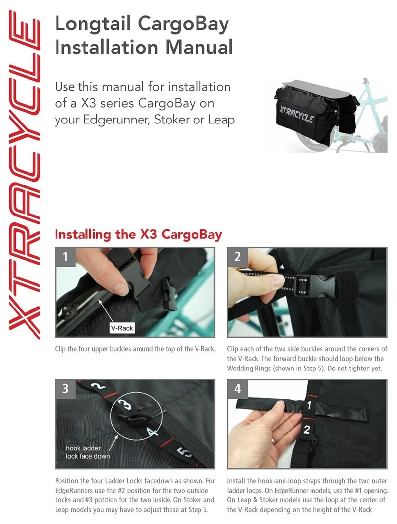 Xtracycle Longtail CargoBay X3 Series User manual