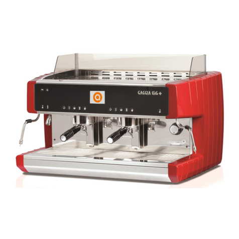 Quality Espresso GAGGIA G6 + User manual Quality Espresso GAGGIA G6 + User manual