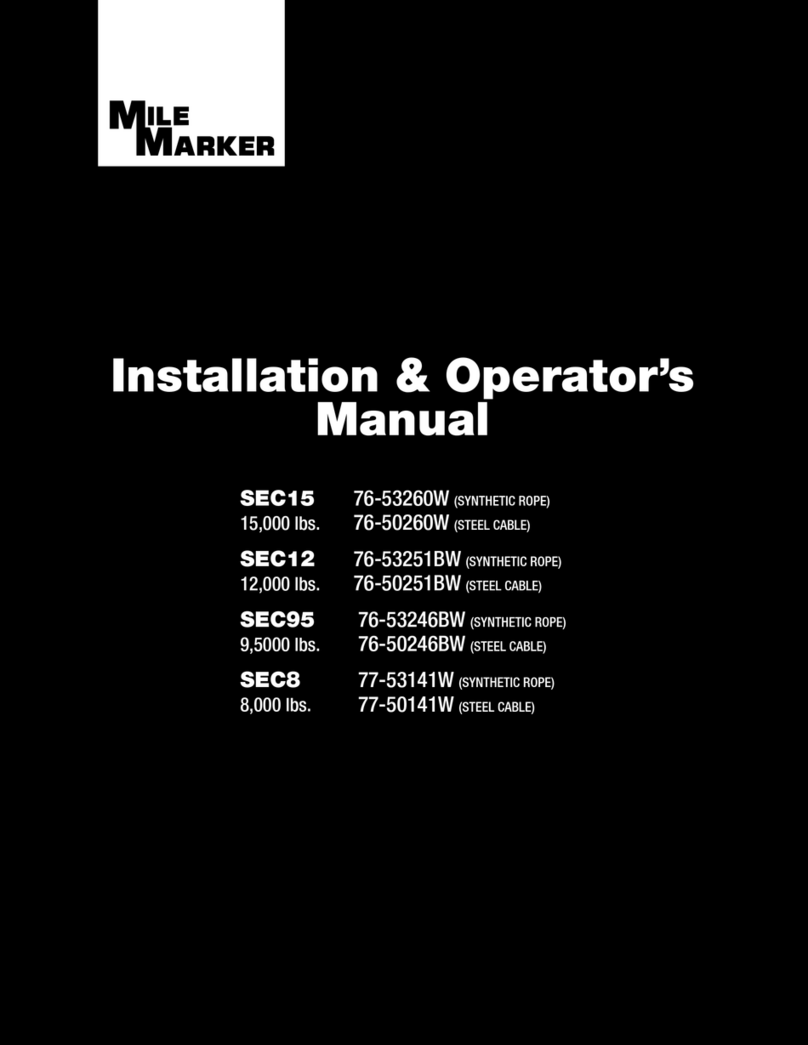Mile Marker SEC15 Administrator Guide