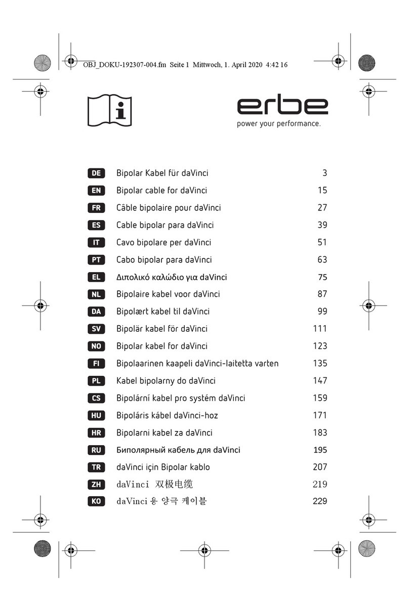 Erbe 20196-129 User manual