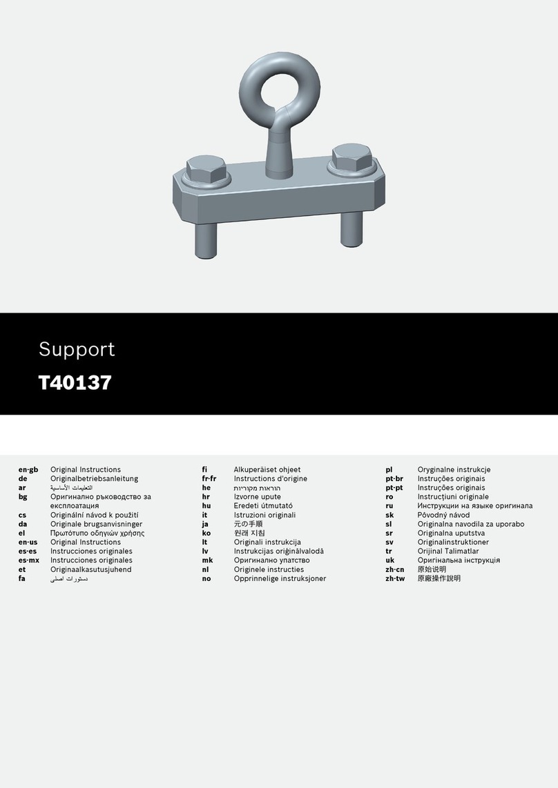 Bosch T40137 Original instructions Bosch T40137 Original instructions