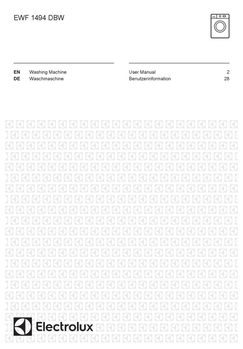 Electrolux EWF 1494 DBW User manual