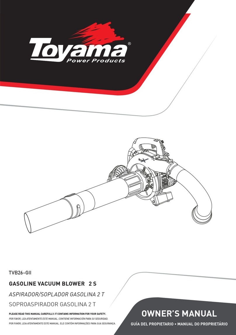 Toyama TVB26-GII owner's manual