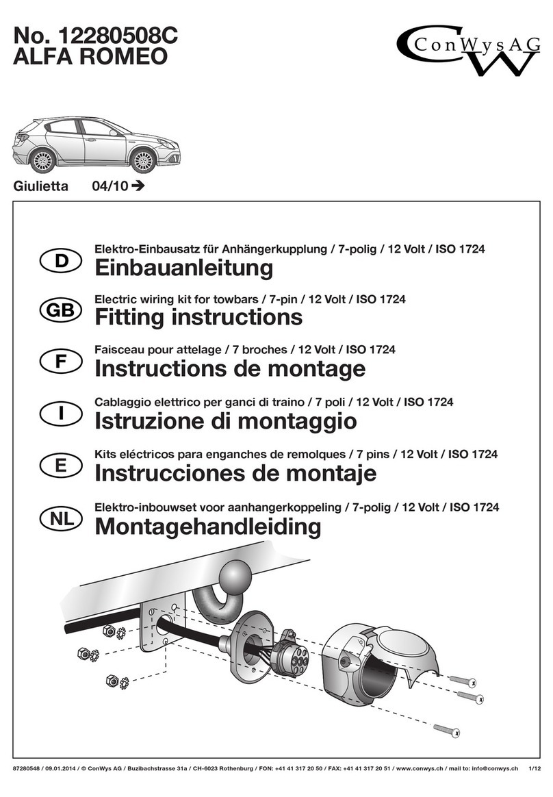 ConWys 12280508C User manual