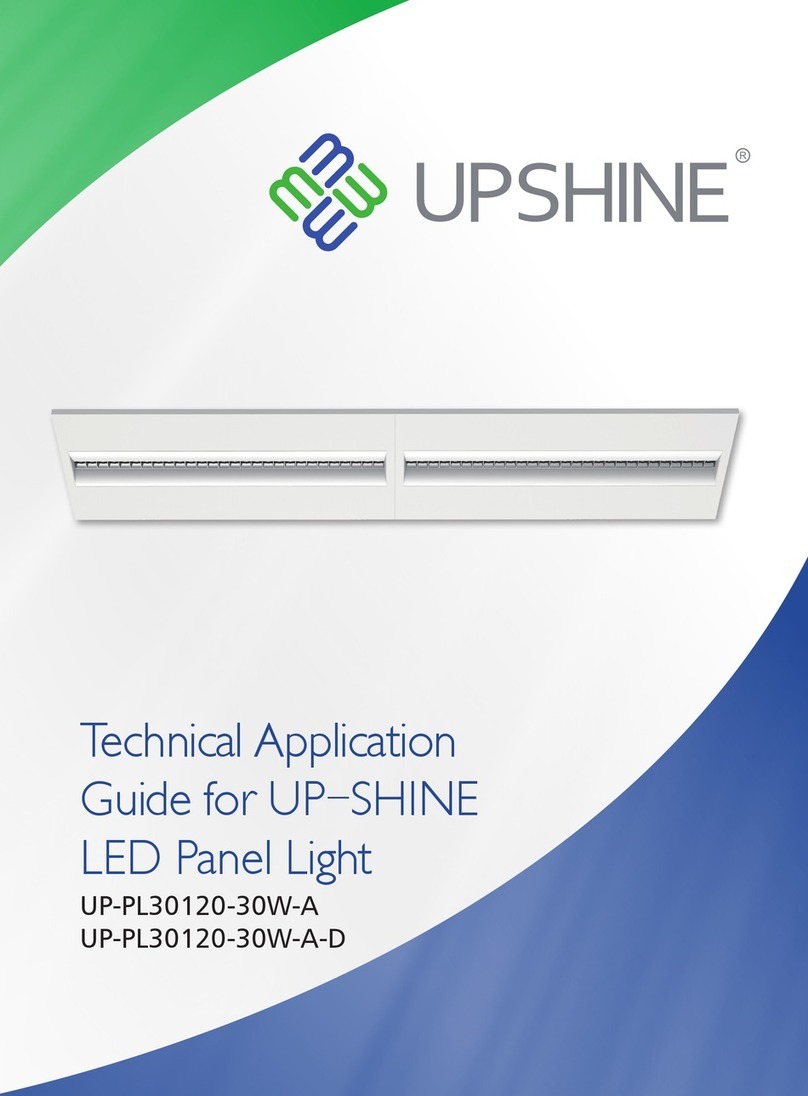 Up-shine Lighting UP-PL30120-30W-A Technical application guide Up-shine Lighting UP-PL30120-30W-A Technical application guide