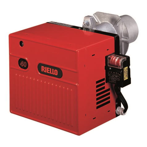 Riello Burners 40 Series Installation, use and maintenance instructions