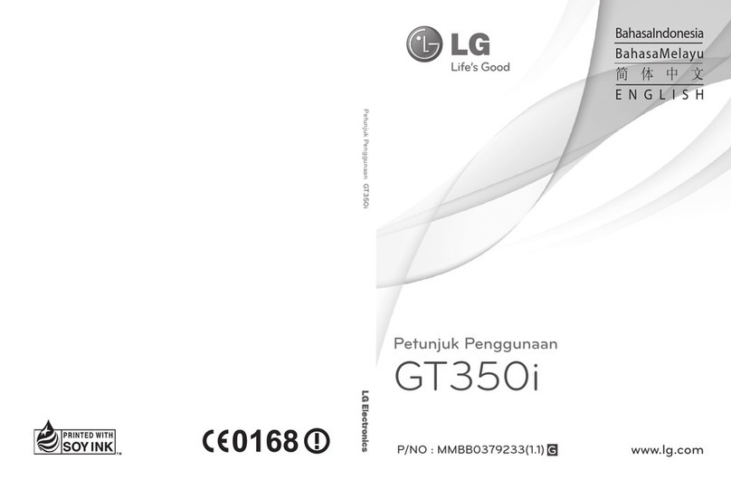 LG GT350i User manual