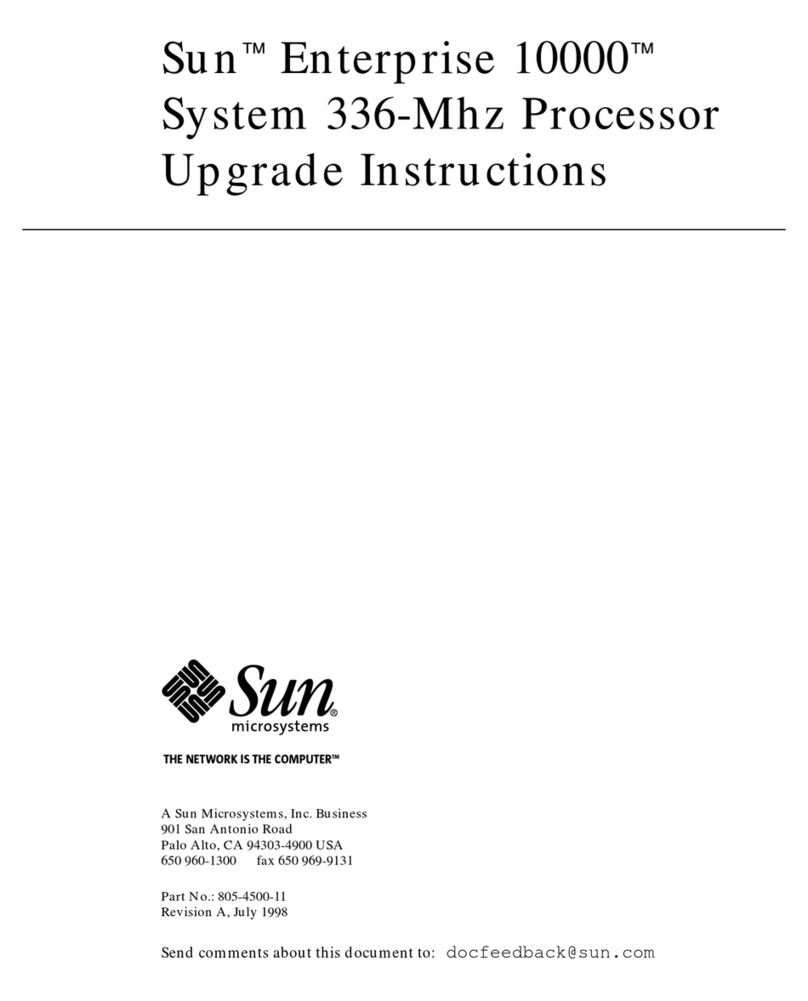 Sun Microsystems Sun Enterprise 10000 Upgrade instructions